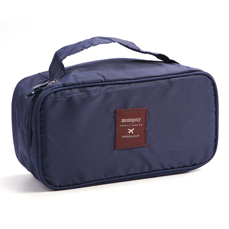 Portable Underwear Organizer Travel Cosmetic Bag Luggage Storage Case