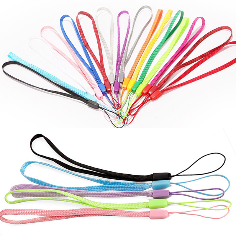 20pcs Mix Colors Mobile Cell Phone Key USB Badge Cords Strap Lariat