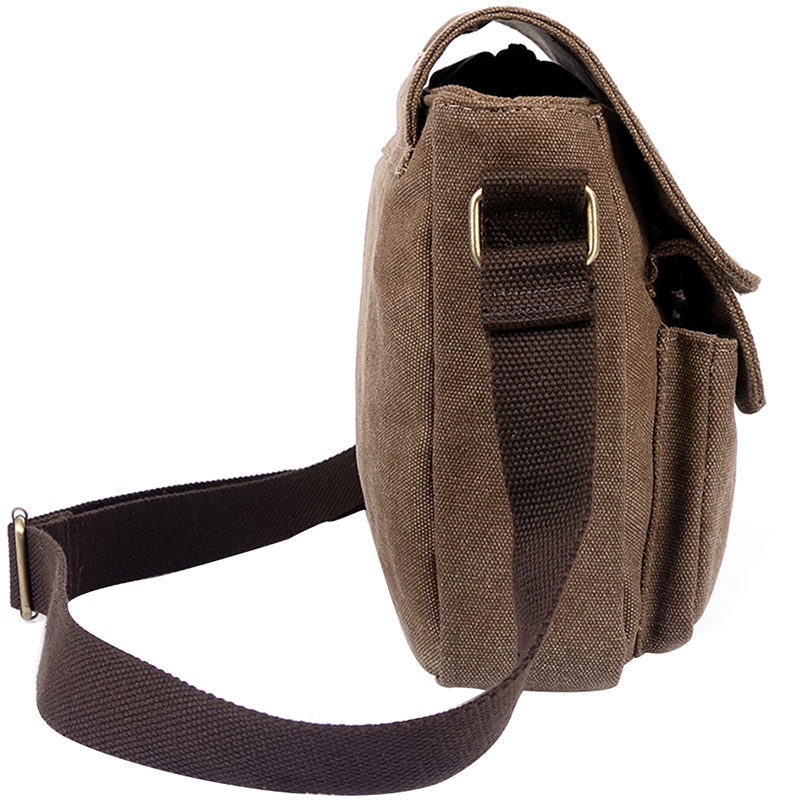 Cool Vintage Canvas Shoulder Messenger Bag Casual Retro Sports Satchel