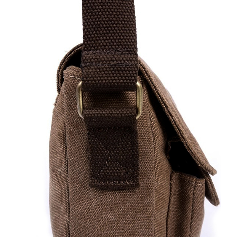 Cool Vintage Canvas Shoulder Messenger Bag Casual Retro Sports Satchel