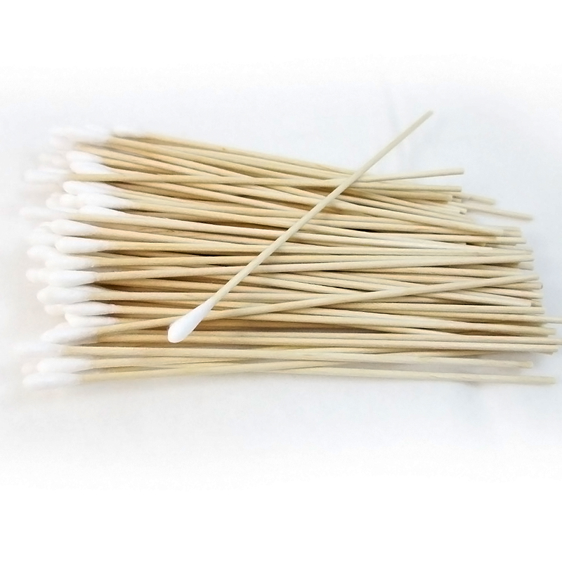 Cotton Swabs Swab Applicator Qtip 100 Pieces 6" EXTRA LONG Wood Handle