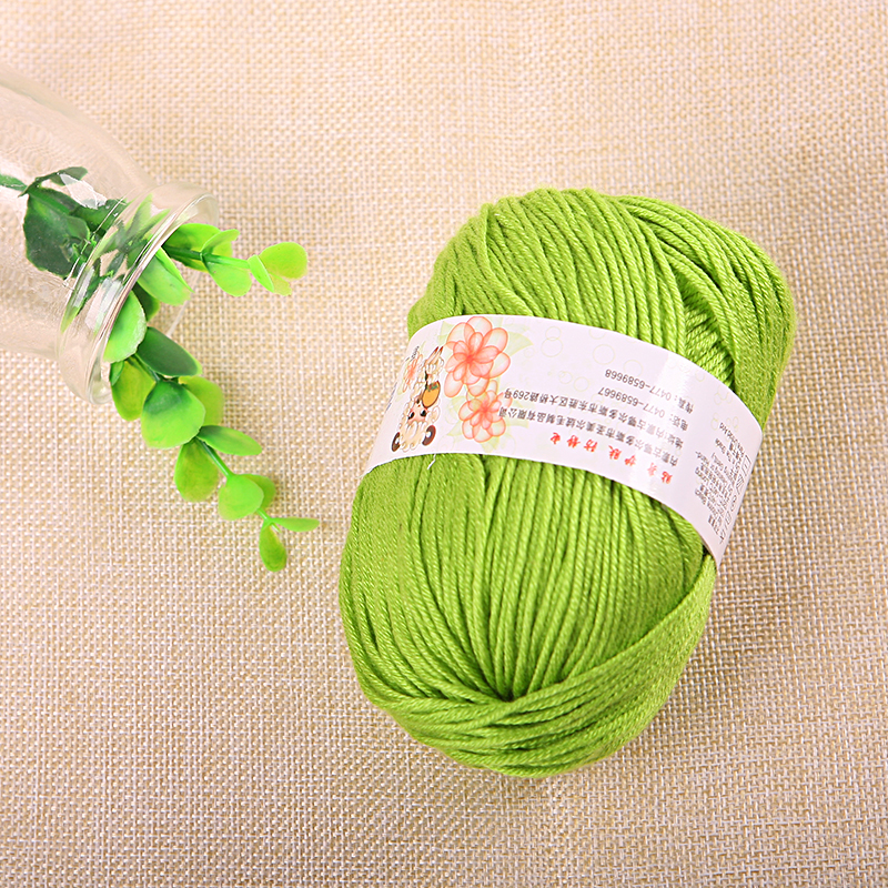 50g Wholesale Lot Soft Natural Bamboo Cotton Knitting Yarn Fingering New eBay