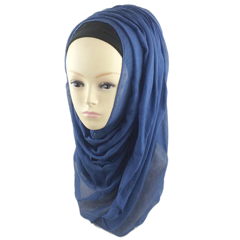New Voile Silk Muslim Soft Long Scarf Hijab Islamic Shawls Arab