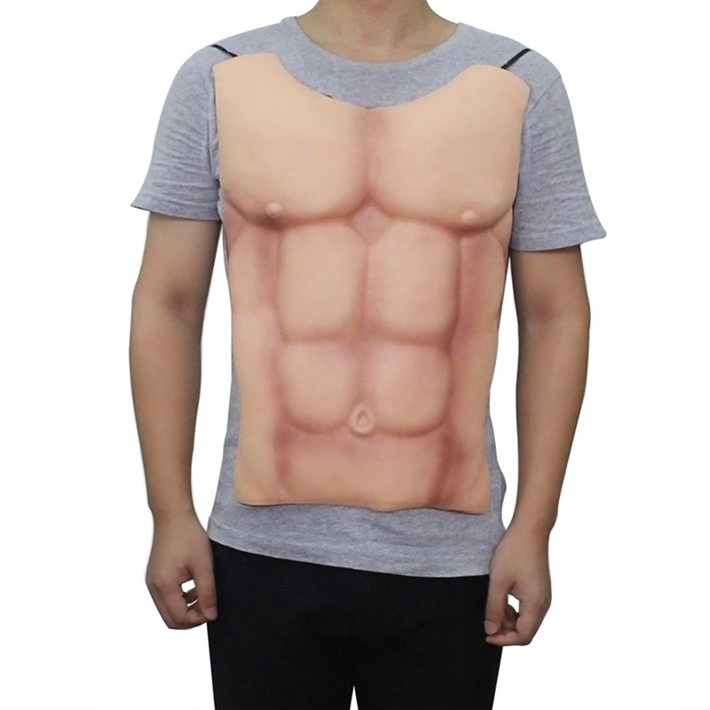 Halloween Fake Muscle Chest Skin Eva Foam Fancy Funny Cosplay Adults Six Pack Ebay