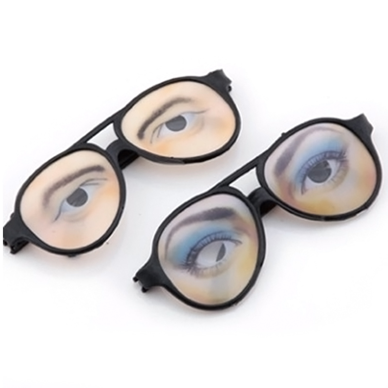 FUNNY EYE GLASSES JOKE KIDS COSTUME ACCESSORY BIG FRAME NOVELTY FANCY Halloween eBay