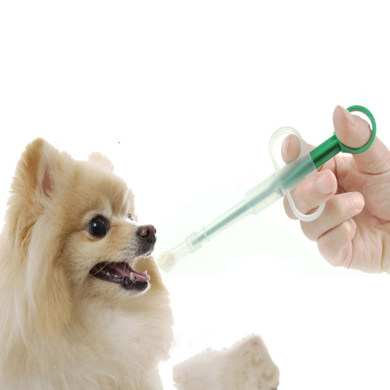 Pet Dog Cat Capsule Tablet Pill Gun Popper Piller Pusher Medication Syringe 1Pc eBay