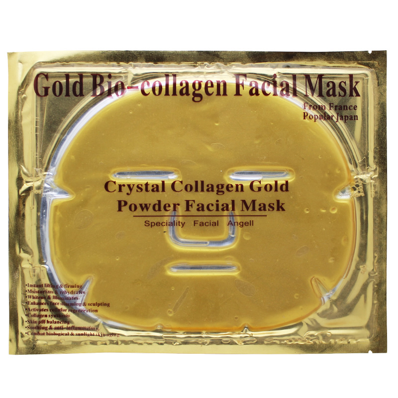 5pcs gold bio collagen mask gold powder 5pcs gold bio collagen mask gold powder