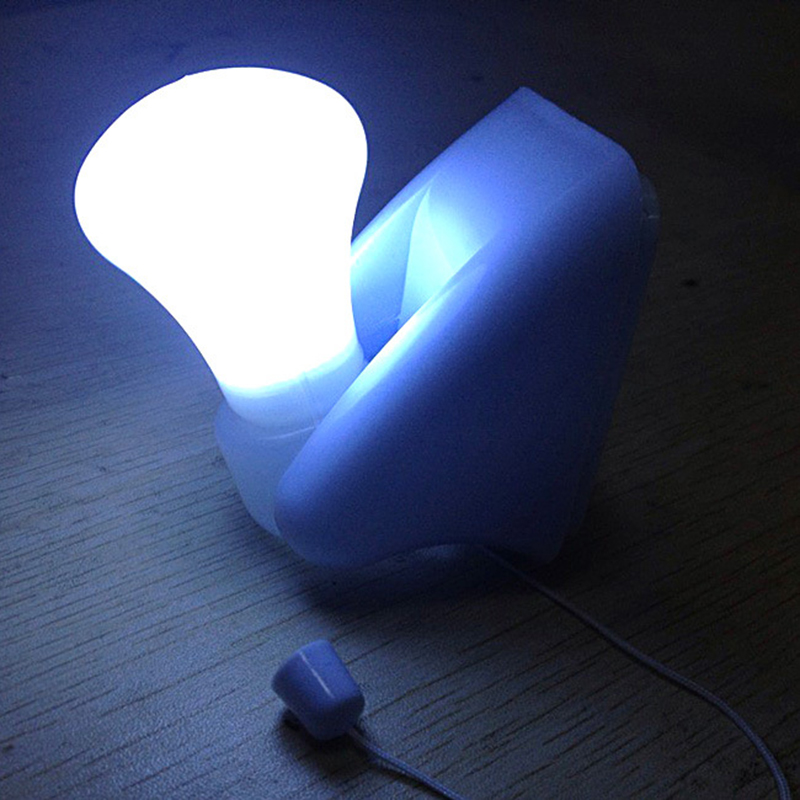 Night Wall Mount Table LED Lamp Light Battery Handy Bulb Cabinet Self Adhesive eBay