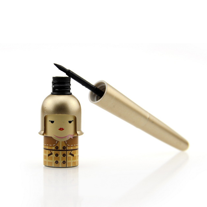 Cute Japanese Doll BLACK Waterproof Liquid Eyeliner Pen Make Up