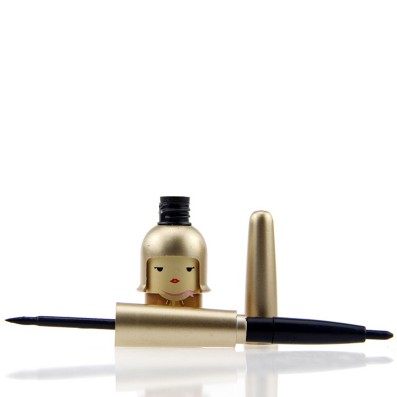 Cute Japanese Doll BLACK Waterproof Liquid Eyeliner Pen Make Up