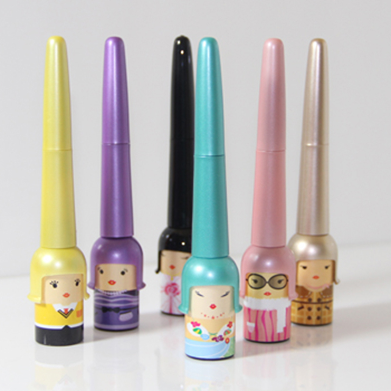 Cute Japanese Doll BLACK Waterproof Liquid Eyeliner Pen Make Up