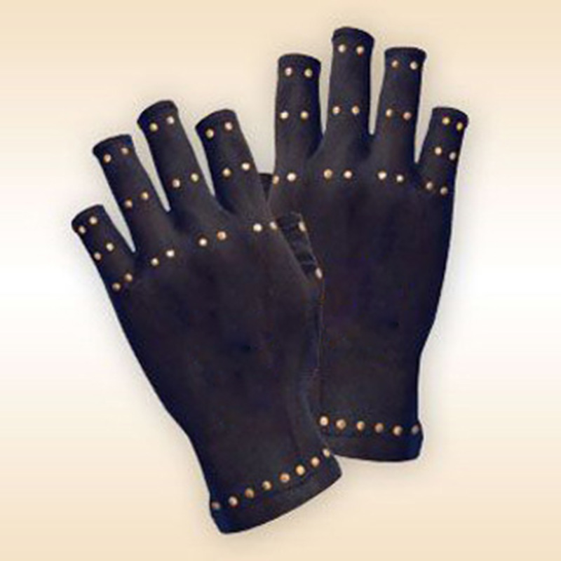 1 Pair Men Women Black Copper Hands Arthritis Gloves Therapeutic Compression New eBay