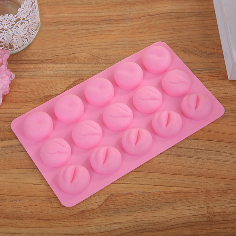 Breast Lip Butt Silicone Fondant Moulds Cake Candy Jelly Chocolate