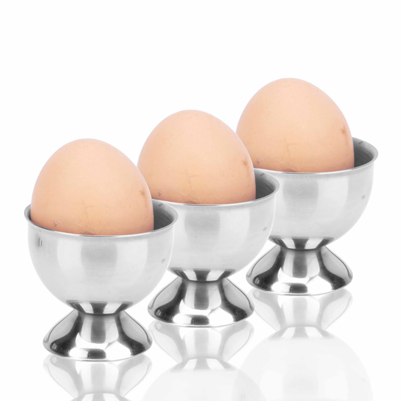 Stainless Steel Soft Boiled Egg Cups Holder With Footed Base Boiled Egg Cup Set Ebay