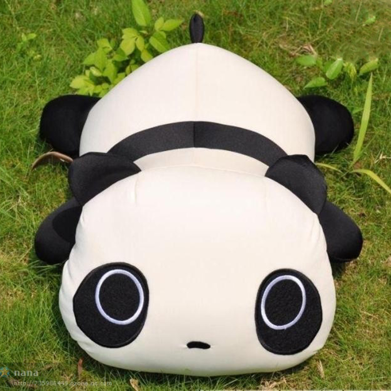 panda doll pillow nano foam particles granules doll plush toy