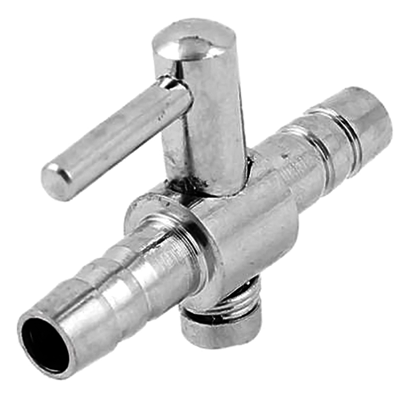 New Stainless Steel Thread Aquarium Air Flow Distributor Lever Control