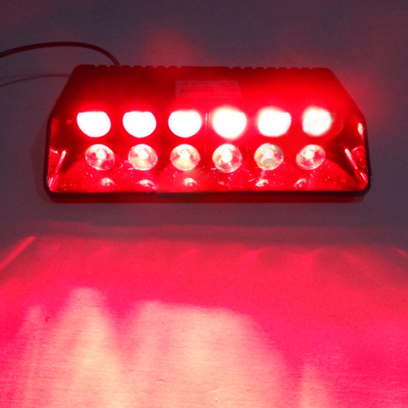 Super Bright LED Strobe Lights Visor Dashboard Windshield Emergency