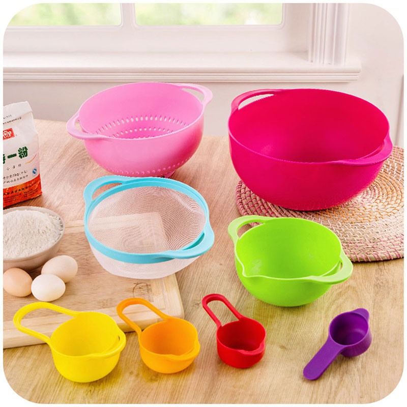 Kitchen Aid Measuring Cup Set Plastic Bowls Kitchen Aid Measuring Cup Set Plastic Bowls