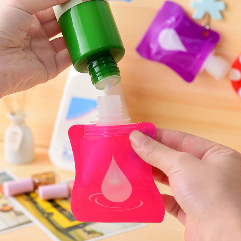 Cute Silicone Travel Portable Bottles Shampoo Empty Lotion Mini Makeup