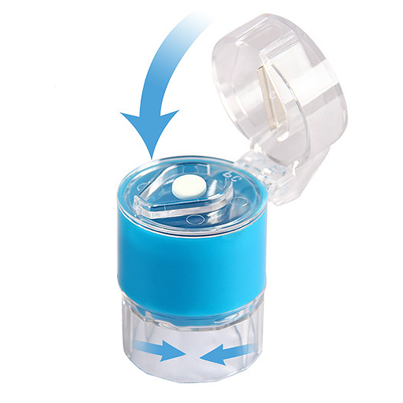 Tablet Crusher Splitter And Medicine Storage Box Easy Pill Cutter