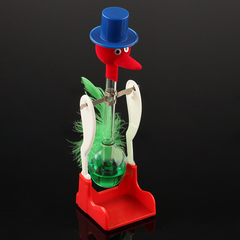 Drinking Water Bird Dippy Lucky Novelty Happy Duck Bobbing Toy Retro