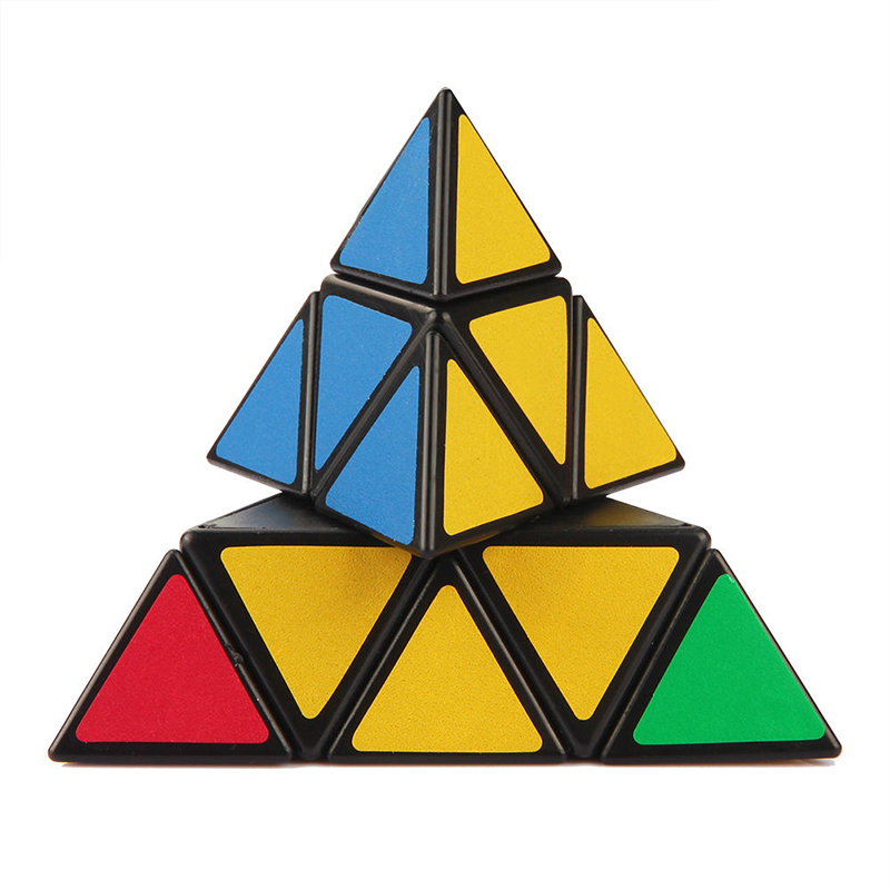 Speed Pyraminx Triangle Rubiks Cube Block Magic Game Educational Child