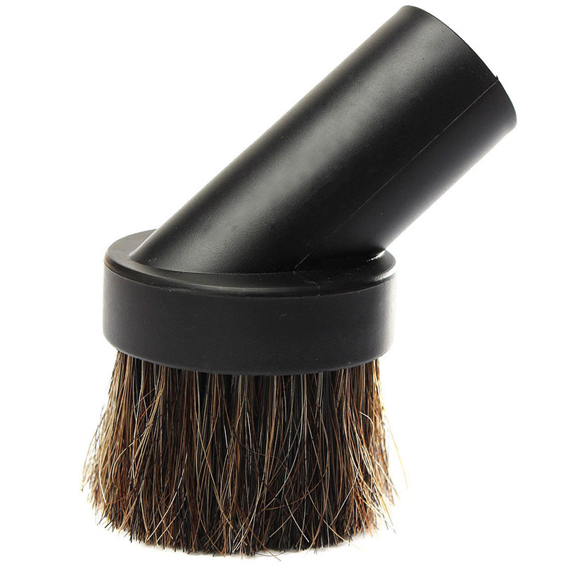 Round Universal Horsehair Dusting Brush Dust Tool Attachment Vacuum Cleaner 32MM eBay