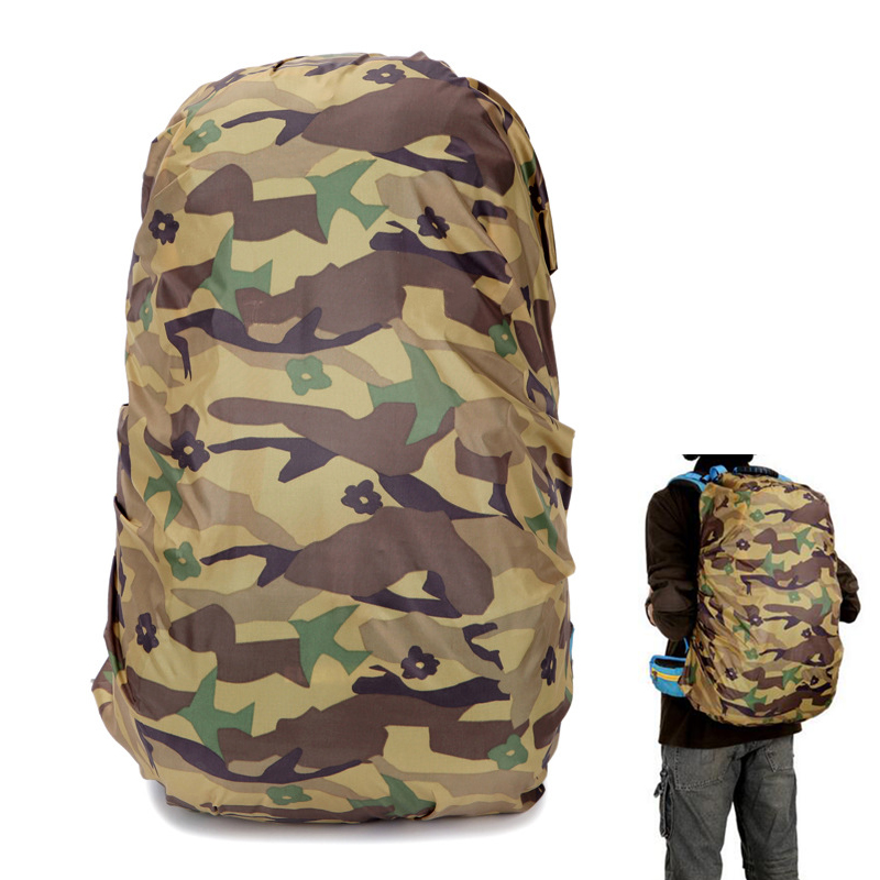 Camouflage Waterproof Dust Rain Cover Travel Hike Backpack Camping