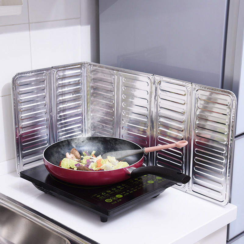 Cooking Frying Pan Oil Splash Screen Cover Anti Splatter Shield Kitchen