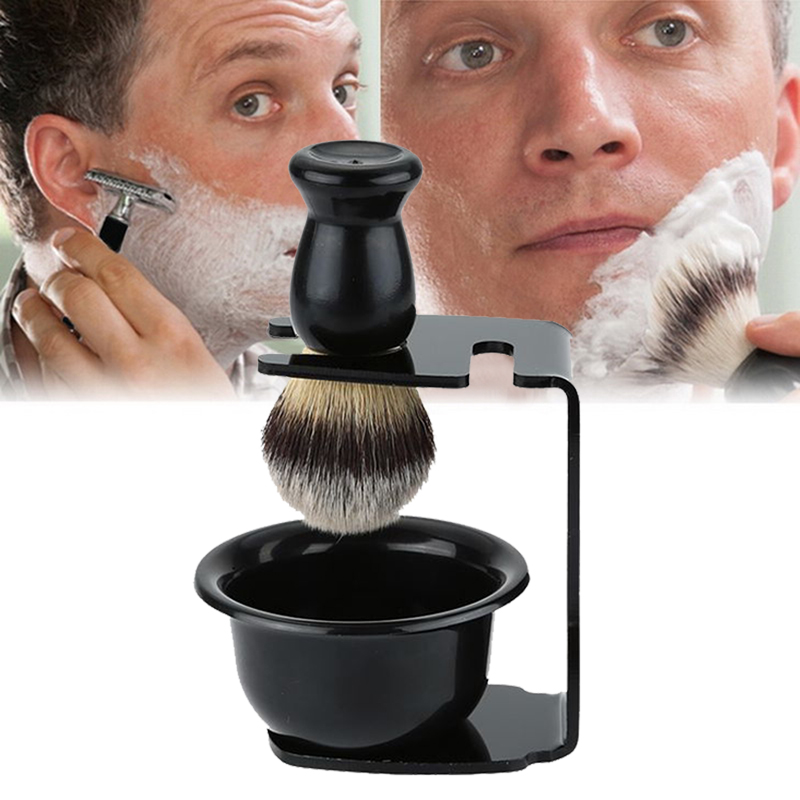 Men's Shaving Set Best Badger Bristle Hair Shaving Brush Bowl Mug Drip