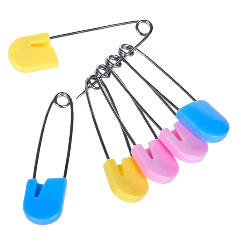 100x Nappy Large Diaper Pins Nappies Safety Pin Baby Diaper Change