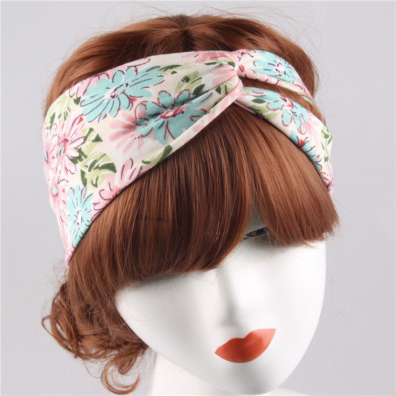 Fashion Women Turban Twist Knot Head Wrap Headband Twisted Knotted Hair Band New Ebay 7258