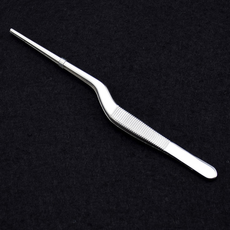 New Pro Stainless Steel Tweezer Ear Forceps Ears Extra Long Rust Free