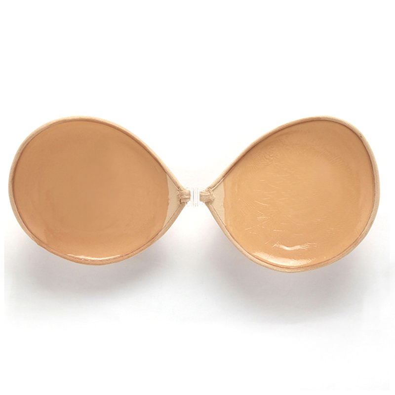Fashion Womens Push Up Sticky Strapless Backless Silicone ...