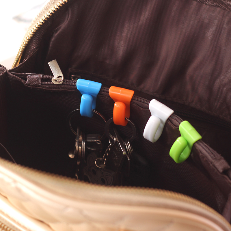 2Pcs Useful Attach Key Clip Inside Bag Purse Backpack Briefcase Luggage Keychain | eBay