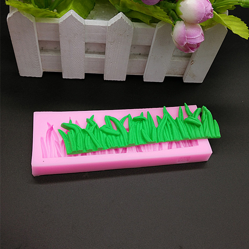 Grass Silicone Mould Fondant Cake Decorating Clay Sugar ...