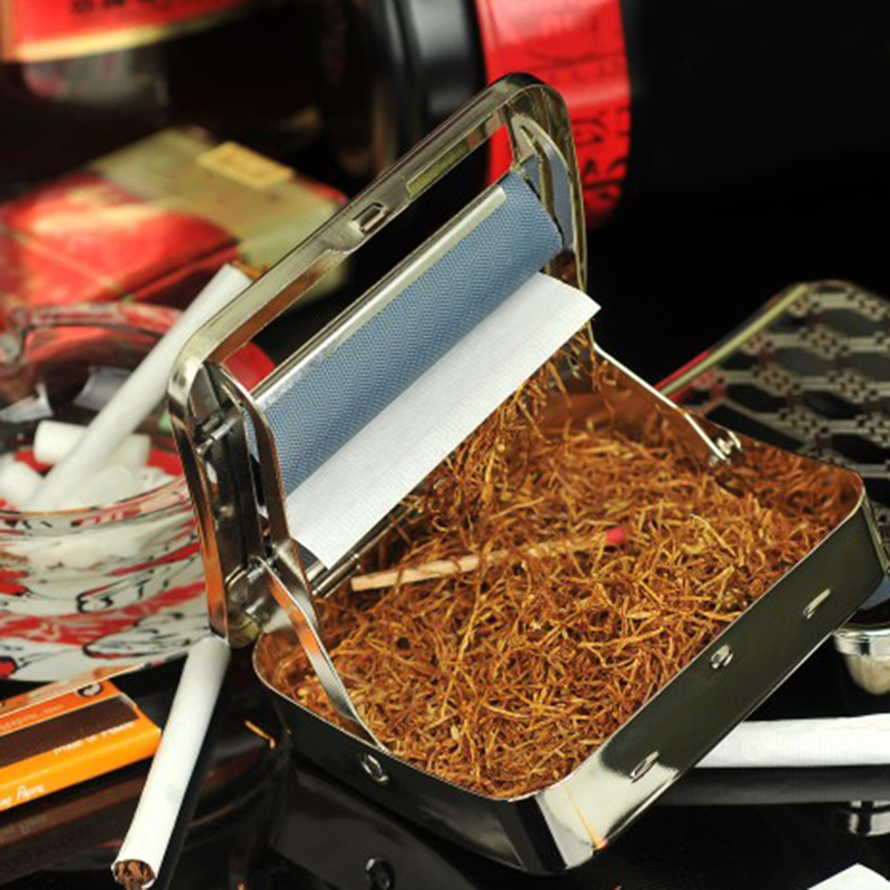 High Quality Metal Automatic Cigarette Tobacco Roller Rolling Machine Box
