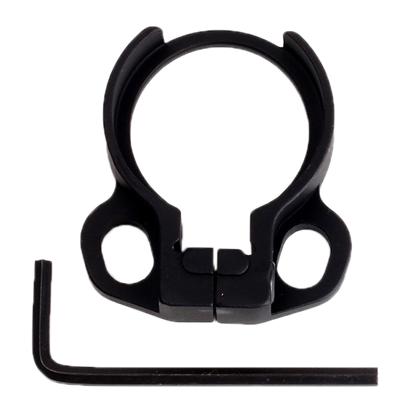 Tactical Single Point Sling Attachment Ambidextrous Buffer Tube Adapter