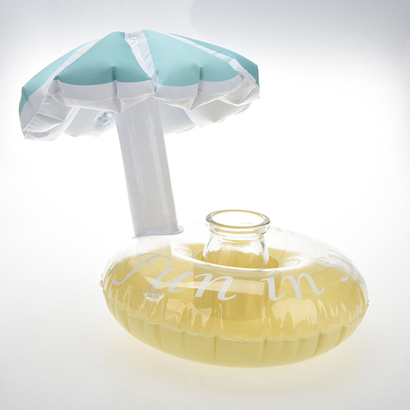 inflatable floating drink holder