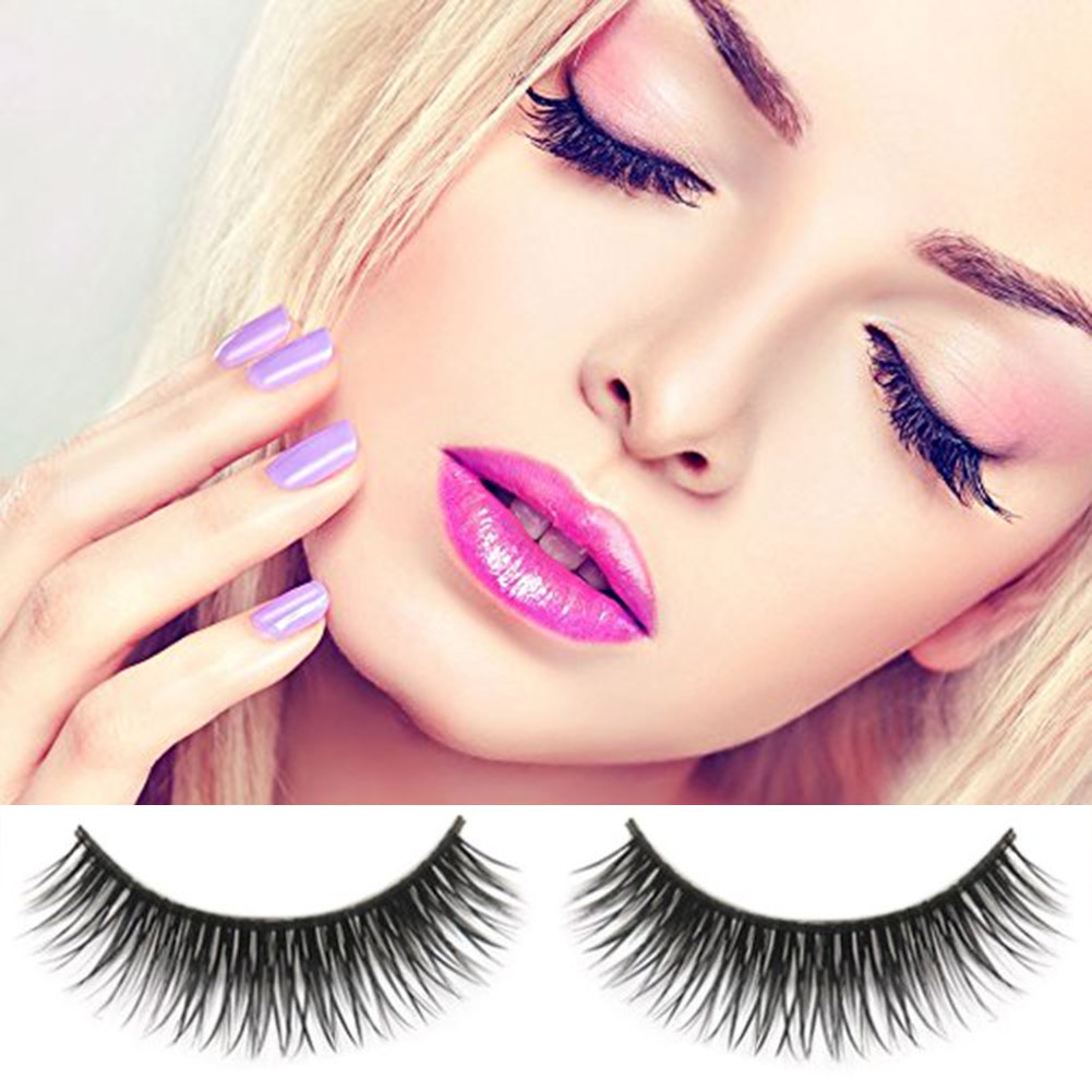Individual False Eyelashes Fake Lash Semi Permanent Extensions 8 /10