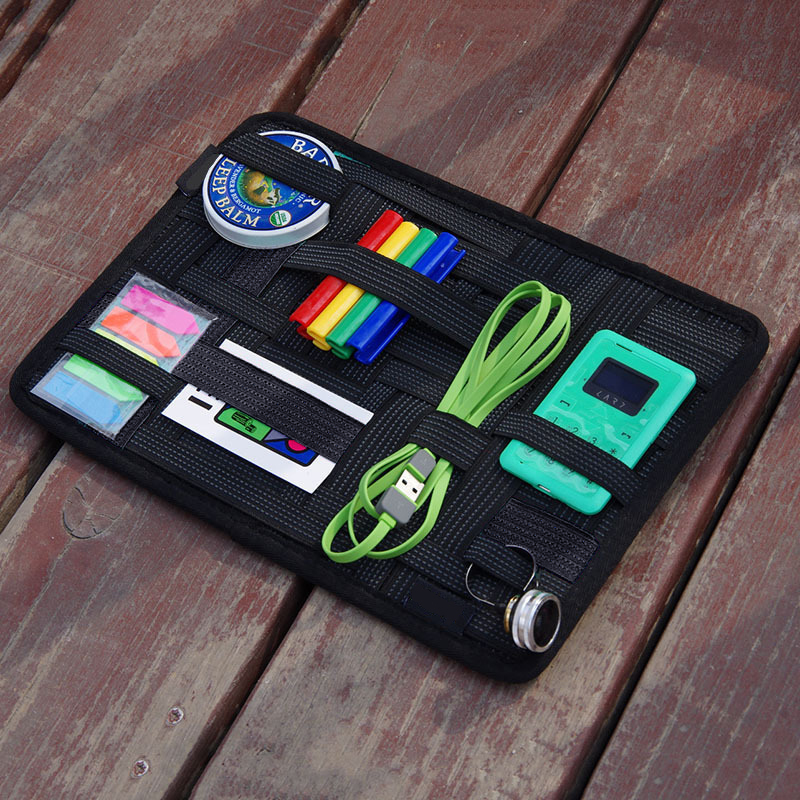Elastic Rubber Band Organizer Board Gridit Storage Bag Pocket Item