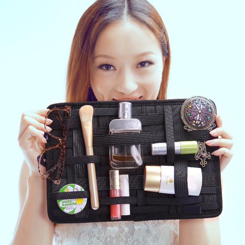 Elastic Rubber Band Organizer Board Gridit Storage Bag Pocket Item