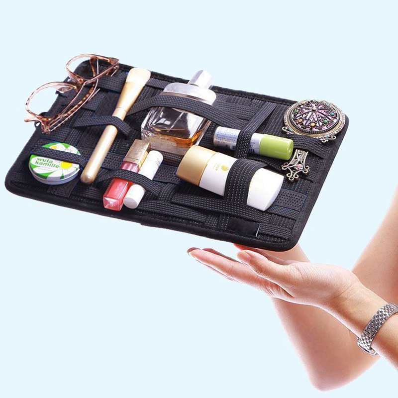 Elastic Rubber Band Organizer Board Gridit Storage Bag Pocket Item