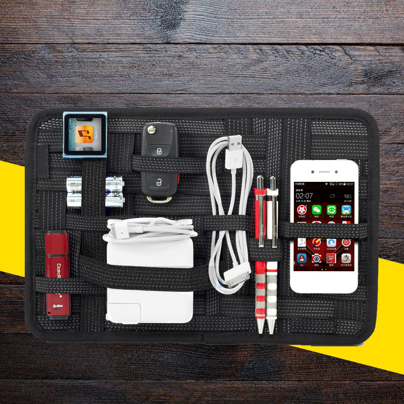 Elastic Rubber Band Organizer Board Gridit Storage Bag Pocket Item