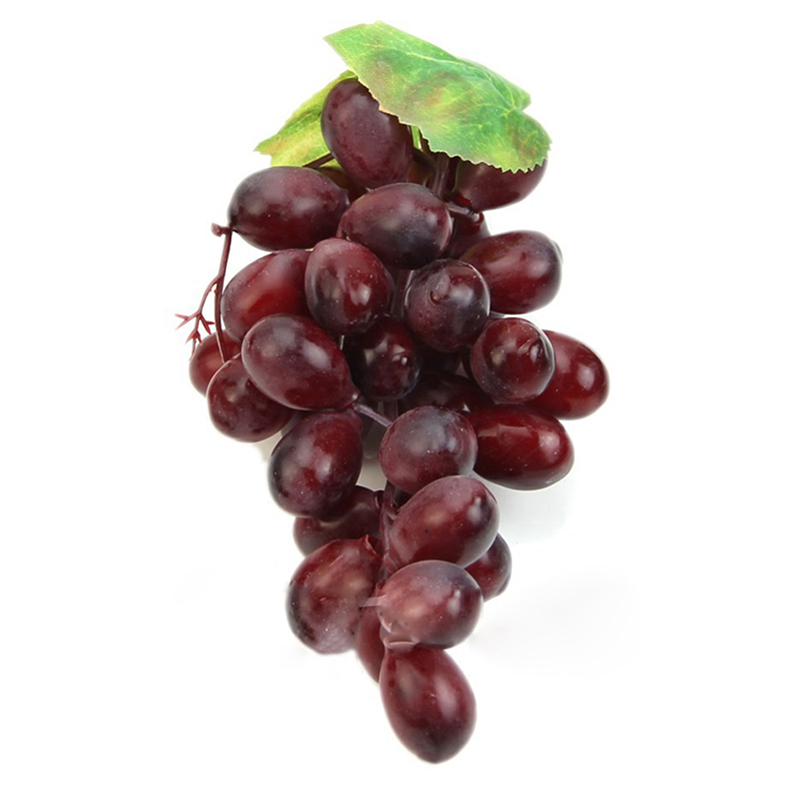 36Grapes Lifelike Artificial Grapes Plastic Fake Fruit Food Home Decoration New eBay