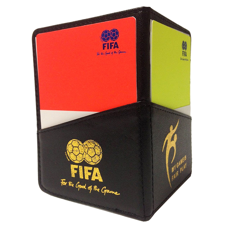 Football Soccer Referee Wallet Notebook with Red Card and Yellow Card Fifa Sport eBay