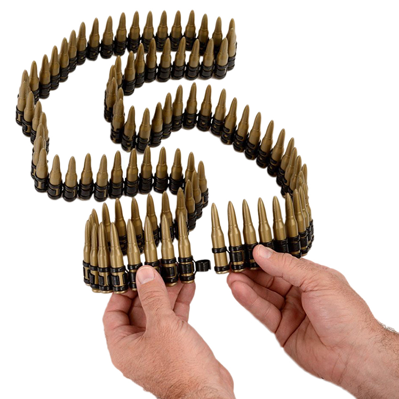 Cool Bullet Belt ammo chain prop cosplay deadliest combat bandolier