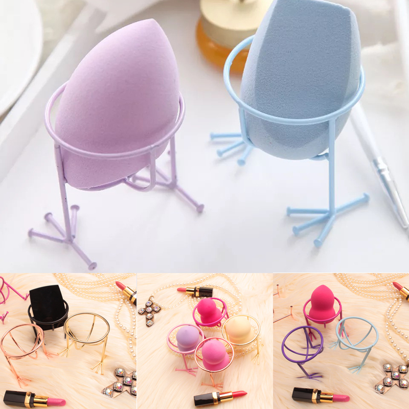 Cosmetic Organizer Drying Rack Cotton Puff Case Cotton Sponge Puff