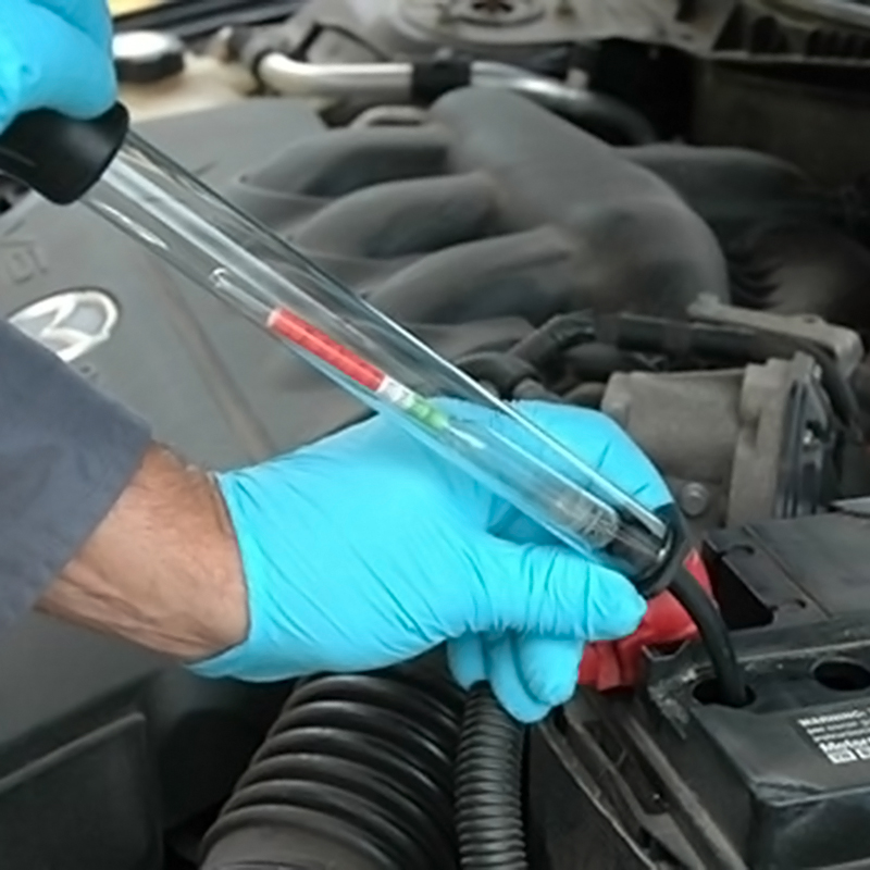 Car Battery Hydrometer Van Motorbike Tester Electrolyte Level Density