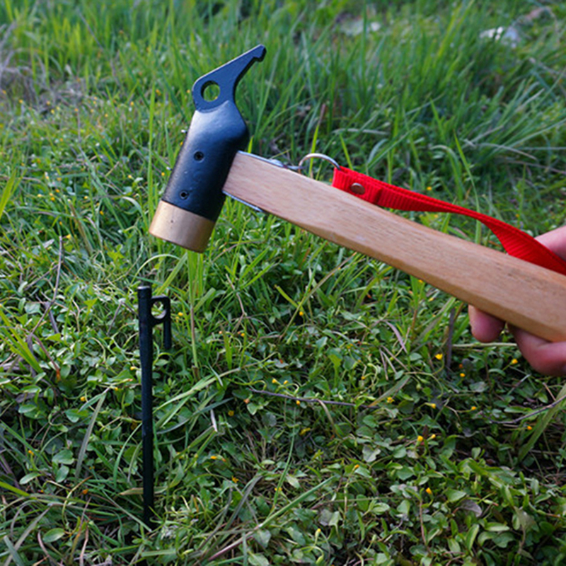 1x HEAVY DUTY High Strength STEEL Camping Tent Canopy Stakes Pegs 20cm